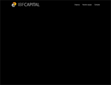 Tablet Screenshot of ibfcapital.com